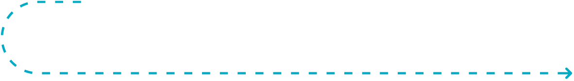 Dashed Line Arrow