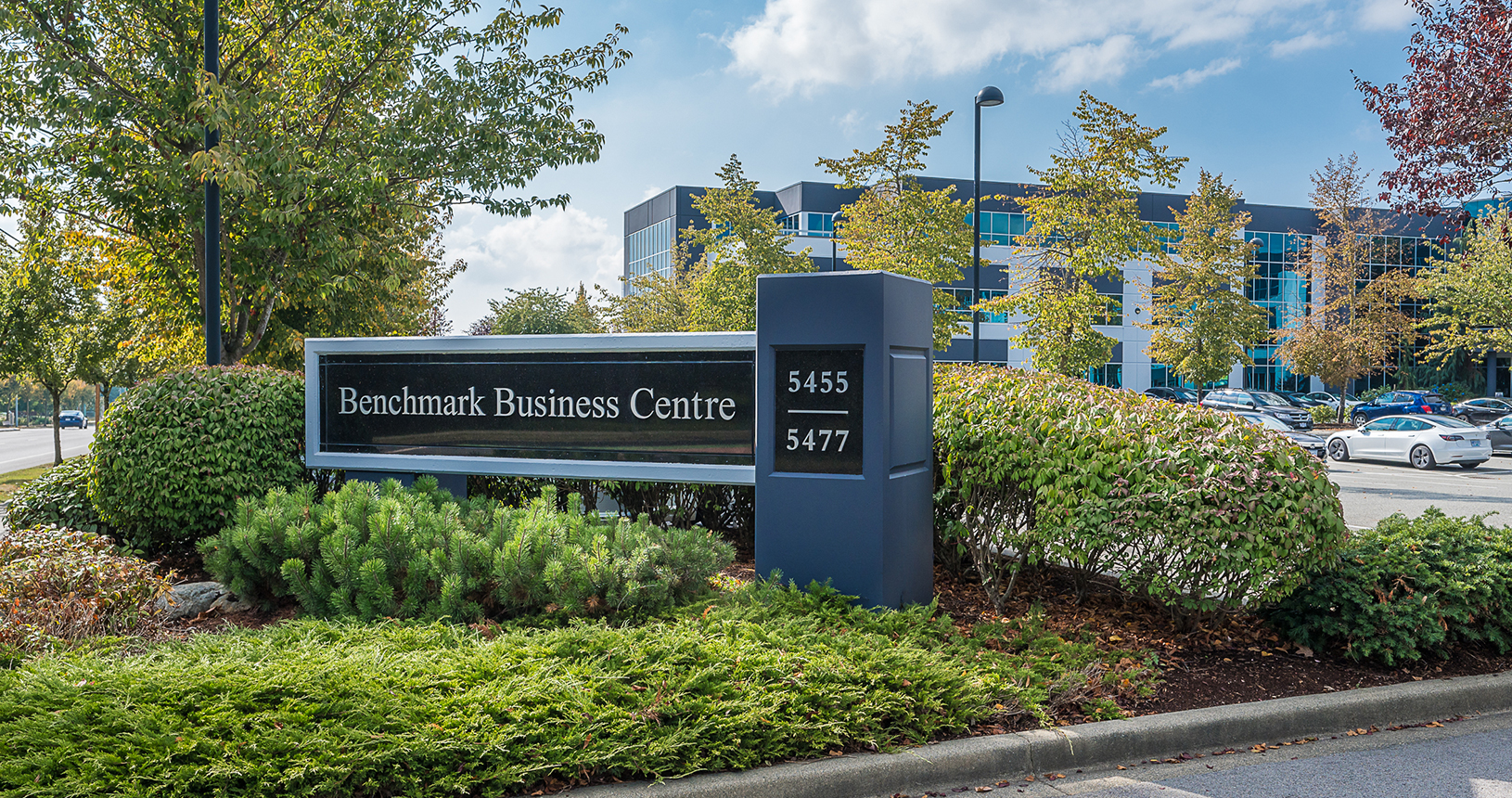 Benchmark Business Centre Front Sign